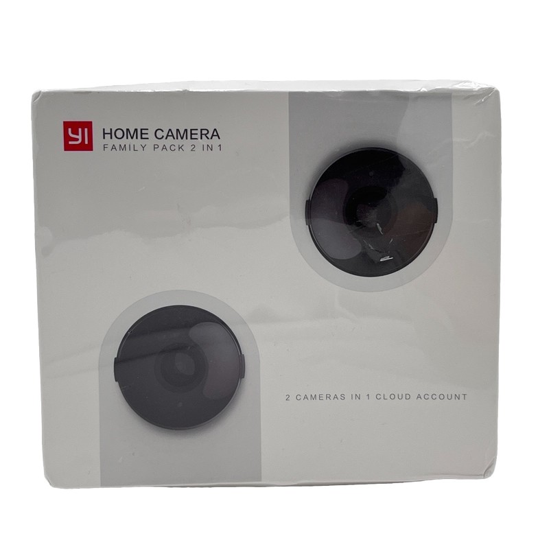 YI 2pc Home Camera Wireless IP Security Surveillance System 720p HD