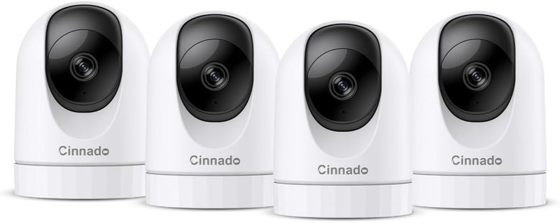 2K Home Security Cameras-2.4Ghz Wifi Indoor Camera with 360° Motion Detection fo gallery