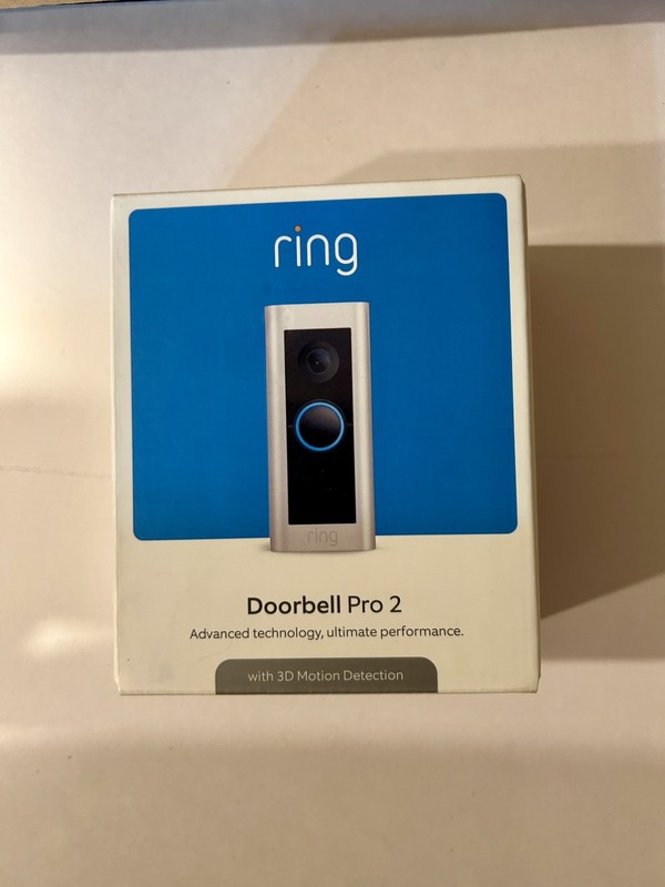 Ring Doorbell Pro 2 3D Motion Detection New in box! gallery