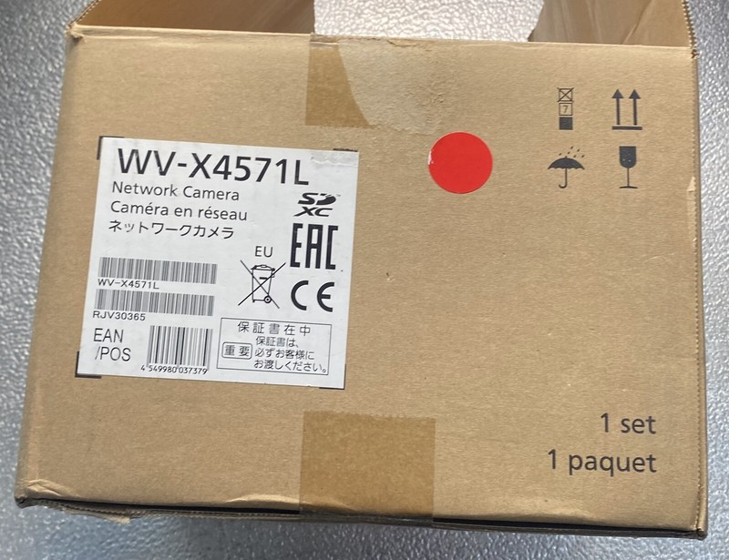Panasonic WV-X4571L Network Security Camera NEW OPEN BOX gallery