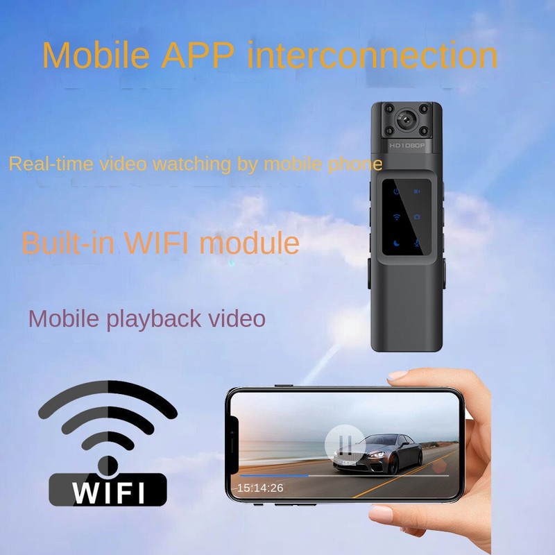 Portable 1080P Mini Car Camera DVR Night Vision Wireless WiFi Cam Video Recorder gallery
