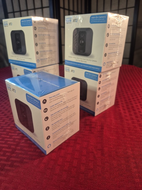 Blink XT2 Wi-Fi 1080p Add-on Indoor/Outdoor Security Add-On Camera. New, Sealed gallery