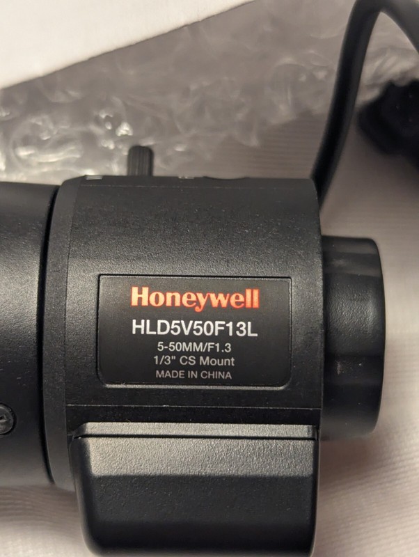 Honeywell HLD5V50F13L 5-50mm f/1.3 1/3" CS DC CCTV Lens – Long System Series gallery