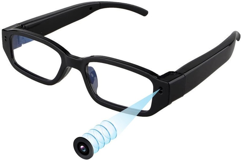 Camera Wearable Video Recording Glasses 1080P – Outdoor Sports Camera Glasses wi