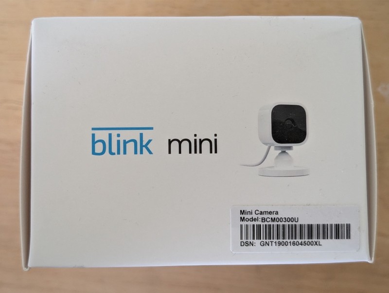 Blink - Mini Compact plug-in security camera, 1080p HD video, night visio, WHITE gallery
