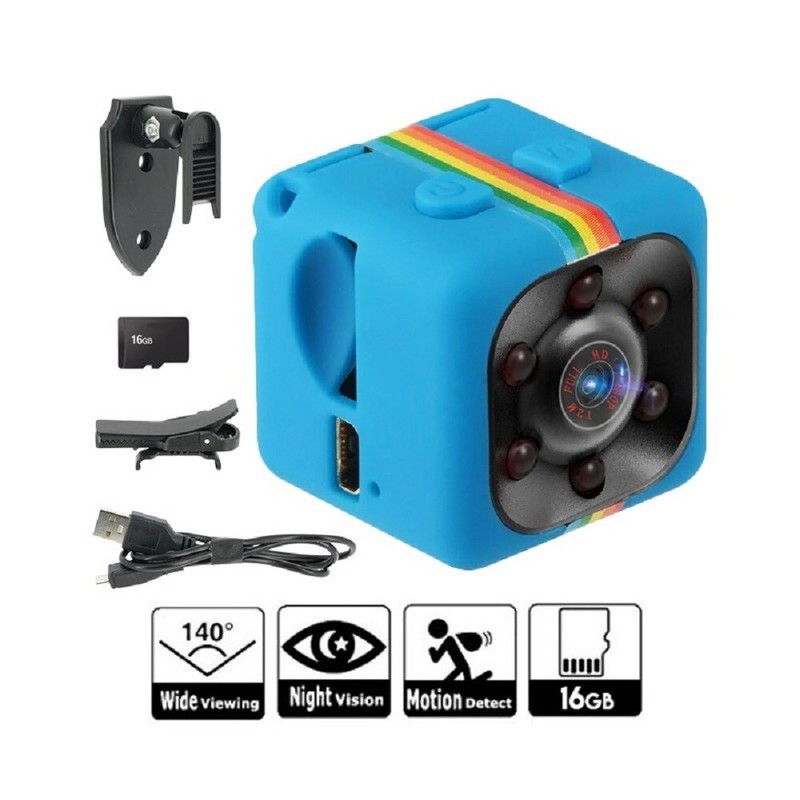 Cam Pocket Mini Wide Angle Night Vision Spy Camera FULL HD