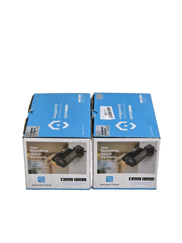 Lot of 2 AMCREST 5MP HD 5-MEGAPIXEL POE IP5M-1173EB-36MM OUTDOOR CAMERA NEW! gallery