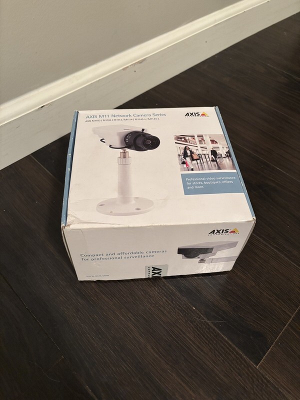 AXIS M1144-L Network Security Camera 0436-001 New open box