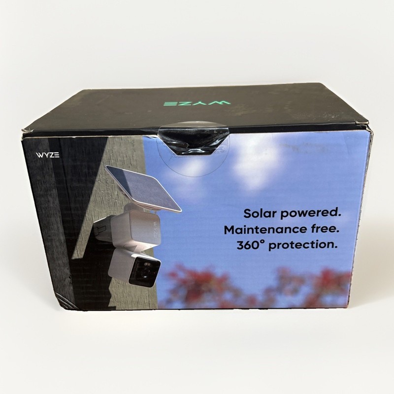 Wyze Solar Cam Pan 2 Pack 2K Battery Security Cameras w/ Solar Panels /New gallery