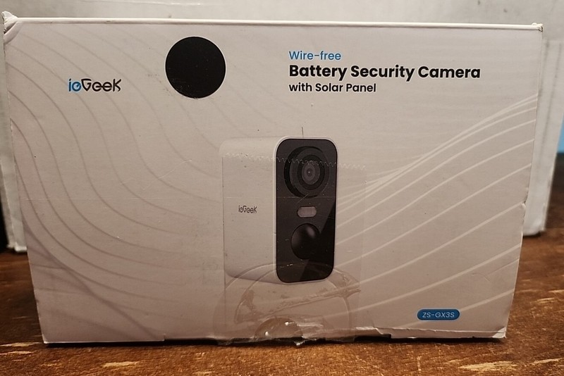 ieGeek Solar/Battery Security Camera Wireless Wifi 2K Outdoor IP 2-Way Audio