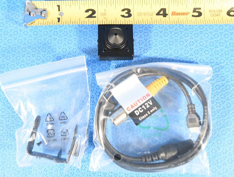 B&W Super Circuits PC72UXP Super Pinhole Micro CCD Camera