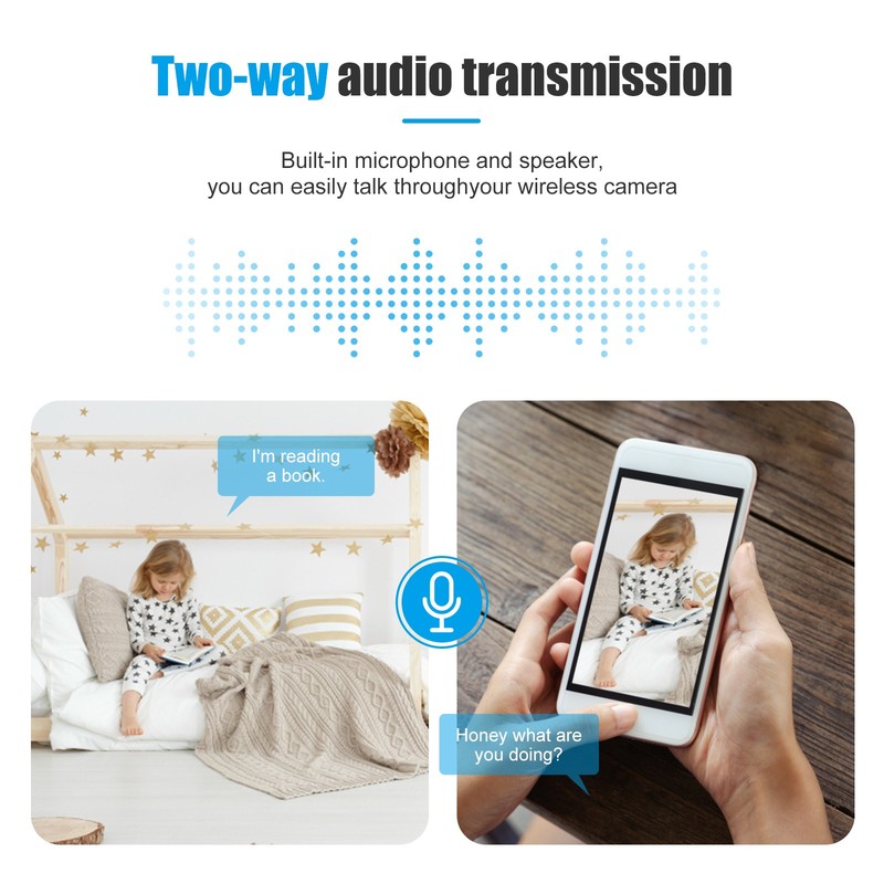 Outdoor 360°Dual Band 5G WiFi Security Camera,Night Vision,2-Way Audio White gallery