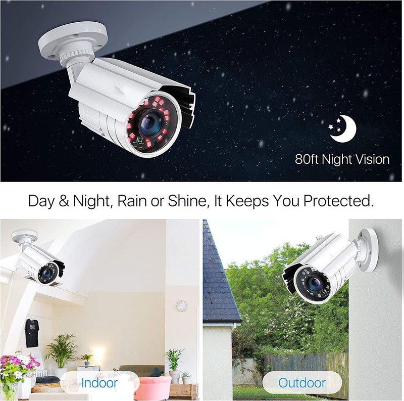 CCTV IP Camara De Seguridad Vigilancia para Interior y Exterior 1080P Nuevo gallery