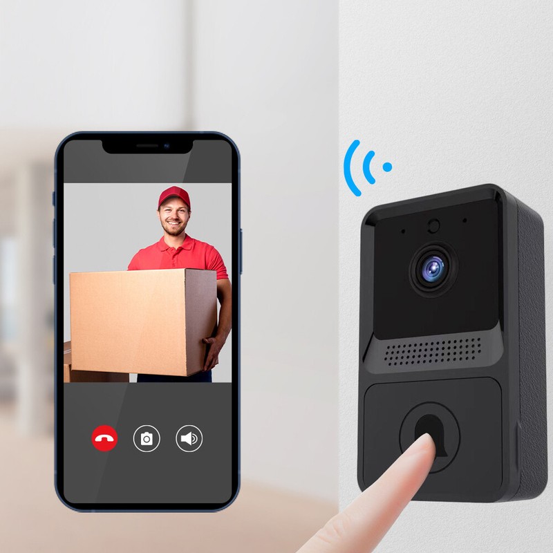 Smart Wireless WiFi Video Doorbell Phone Camera Door Bell Ring Intercom Security gallery