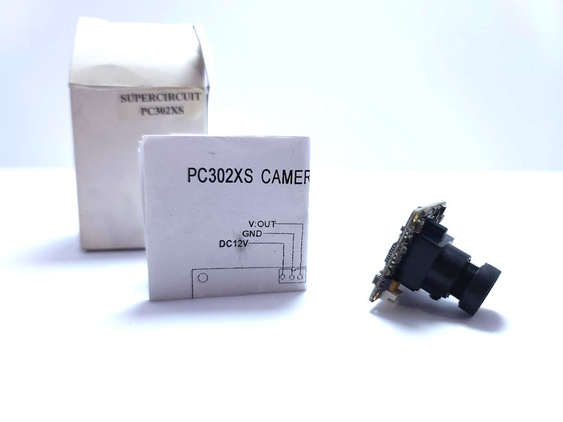 💥SUPER CIRCUIT PC302XS CAMERA -COLOR CMOS MICRO LENS -NEW WITH NO POWER SUPPLY