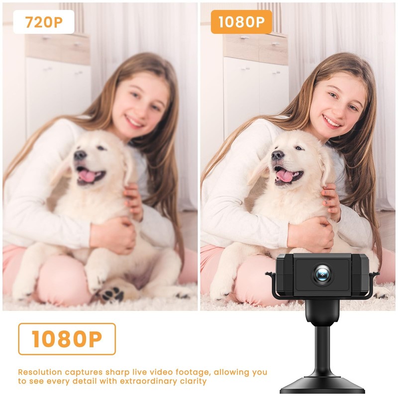 2026 Mini Wireless Security Camera Only 0.9 Inch Small Home WiFi 1080P HD Mic... gallery