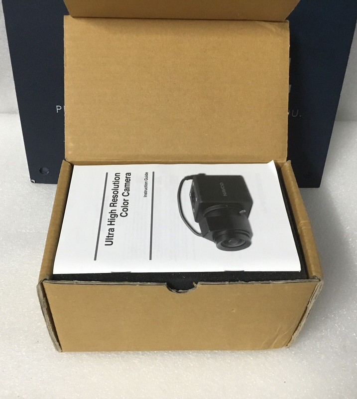 NAVCO 4900 Security Cube Color Camera W/3.5-8mm Lens OSD Wall Mount Bracket NEW! gallery