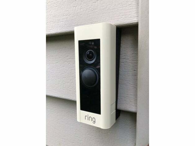 Ring Pro Doorbell Vinyl Siding Mount - Angle Adjustment Mount Wedge gallery