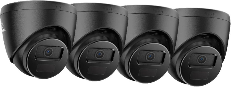 1080P Wired Home Security Camera with EXIR Night Vision, IP66 Waterproof for Out