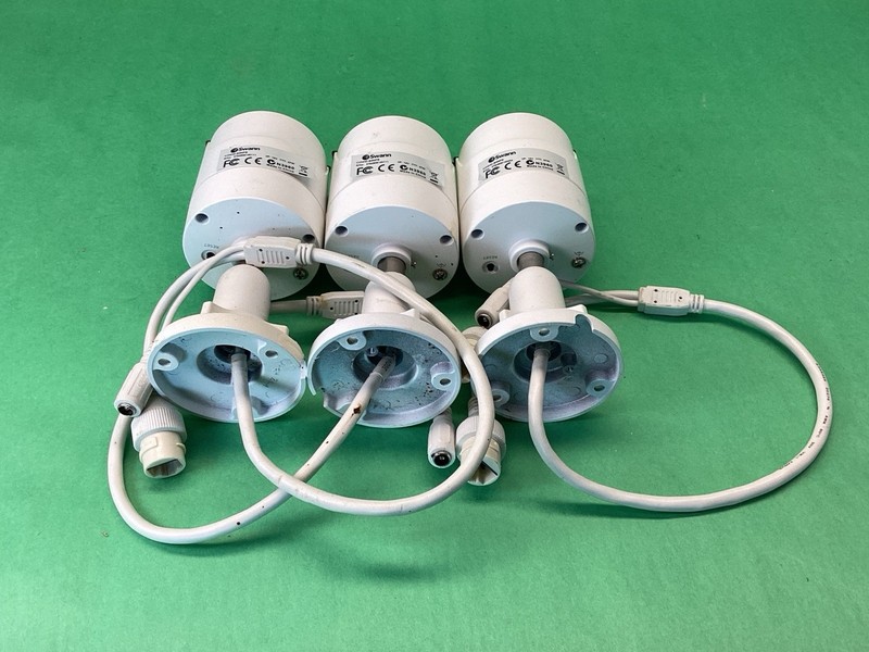 LOT OF 3 Swann CONHD-B3MPB PoE Network IP Bullet Surveillance Camera UNTESTED gallery