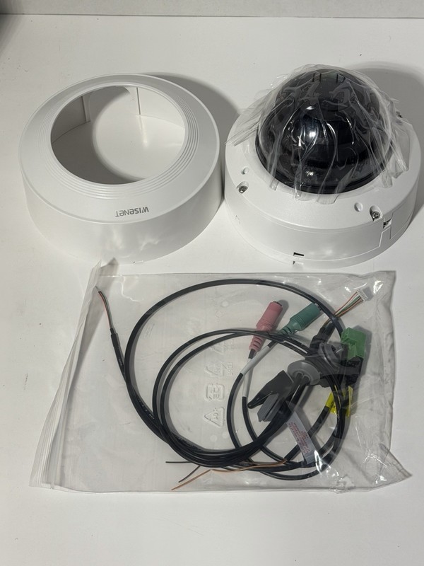 Hanwha Techwin XND-C6083RV IP Network Dome Camera Wired 12V White