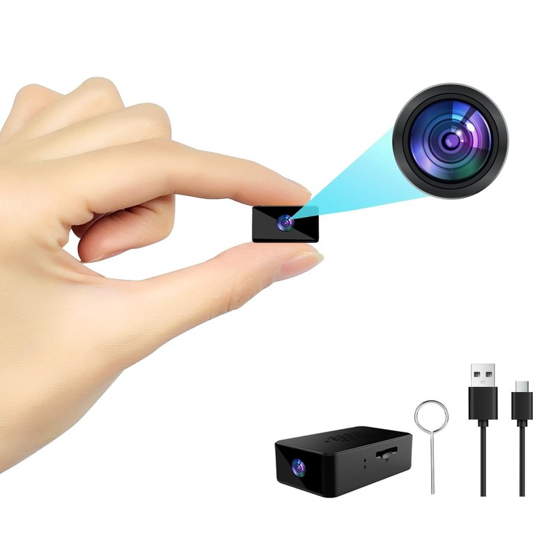 Mini Camera 1080P HD No WiFi Camera Portable Tiny Video Recorder with Loop …