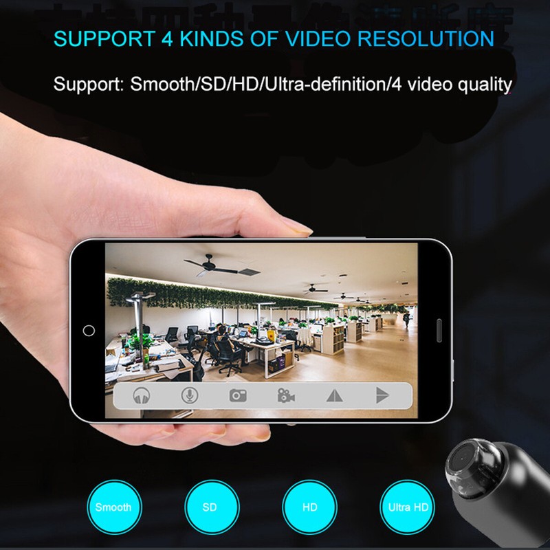 WiFi 1080P Mini Camara Oculta De Seguridad Espia Inalambrica Con Audio y Video gallery