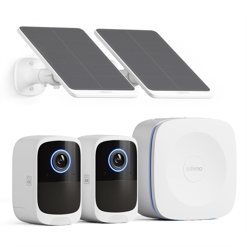 4K Security Cameras Wireless Outdoor/Indoor, Battery Cameras for Home Securit…