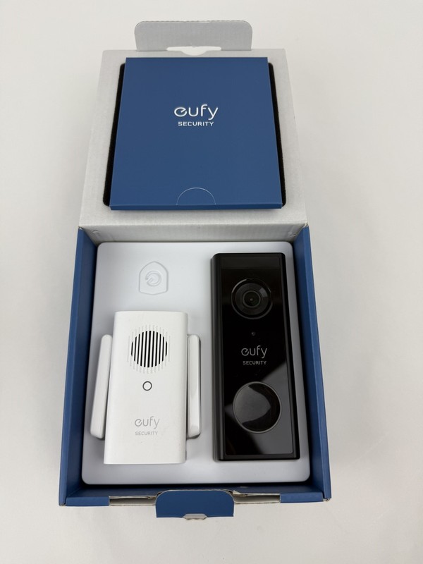 Eufy Smart Wi-Fi Video Doorbell 2K Battery Operated/Wired with Chime T8212111 gallery