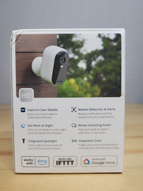 Arlo Essential Outdoor 2nd Gen Add-On 2K Wireless Security Camera White gallery