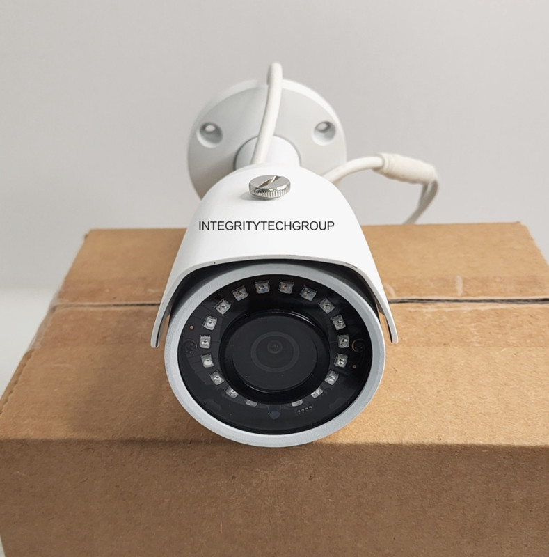 Lorex E581CB 5MP Outdoor Wired IP Network Bullet Security Camera White gallery