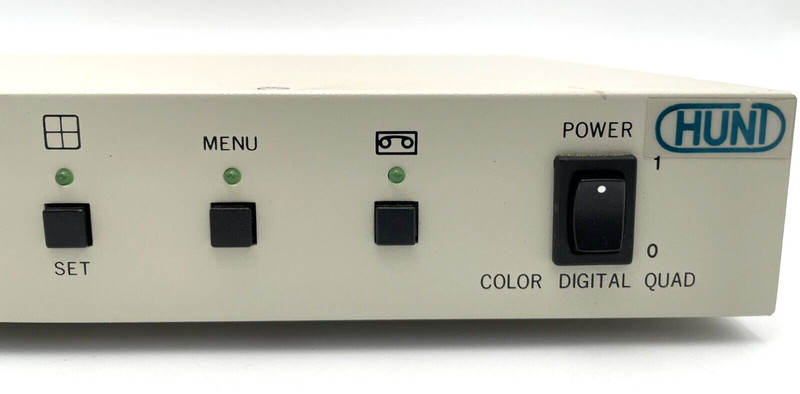 Hunt Electronics HCQ-04BP 12V CCTV Color QUAD Processor pre-owned gallery