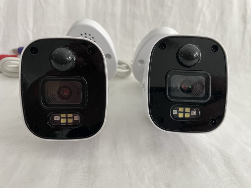(2) Swann PRO-4KRQ Square Enforcer 4K Security Camera w/ Cable gallery