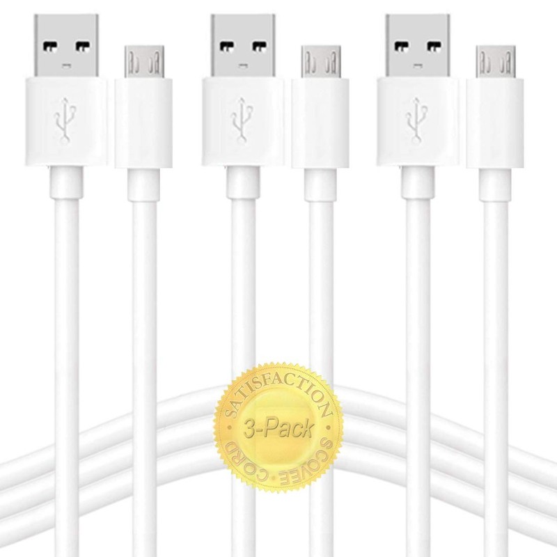 10ft 3 Pack Power Extension Cable for Wyze Cam v2 v3,WyzeCam Pan,Oculus Go,Yi…