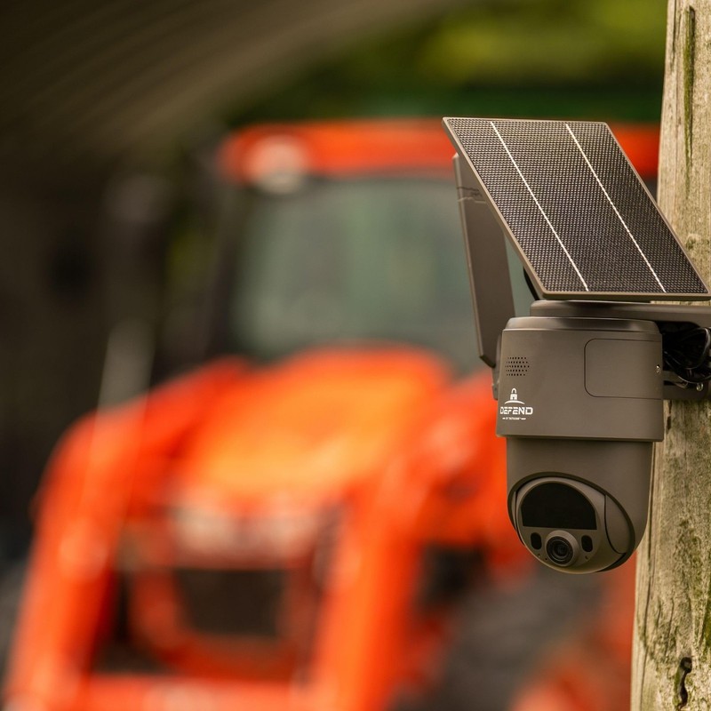 TACTACAM Defend 360 LTE Cellular Security Camera 4K Photo 1080p 360° PTZ Solar gallery