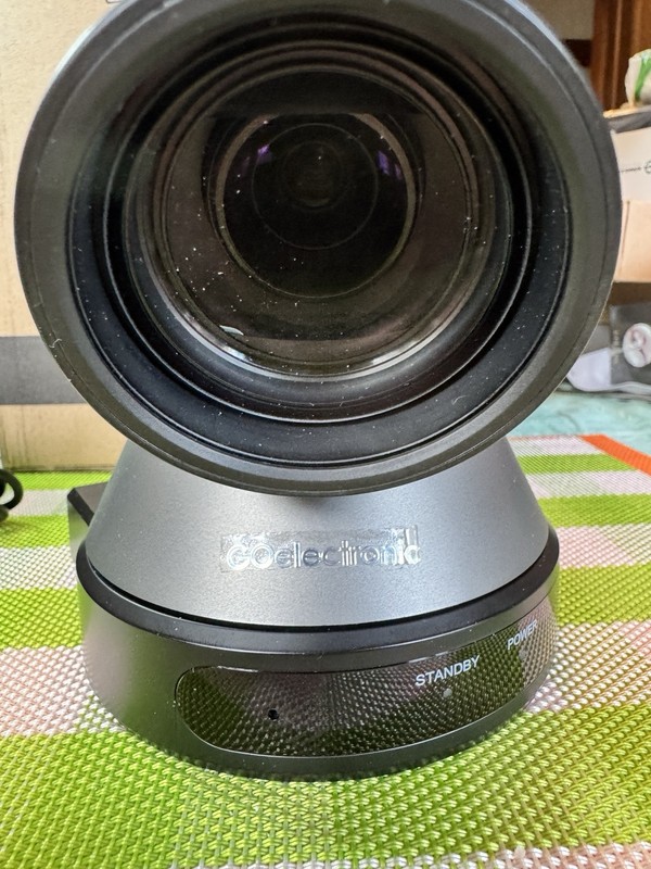 GO ELECTRONIC GOHD20U USB 3.0 High Definition 12x PTZ Camera TESTED
