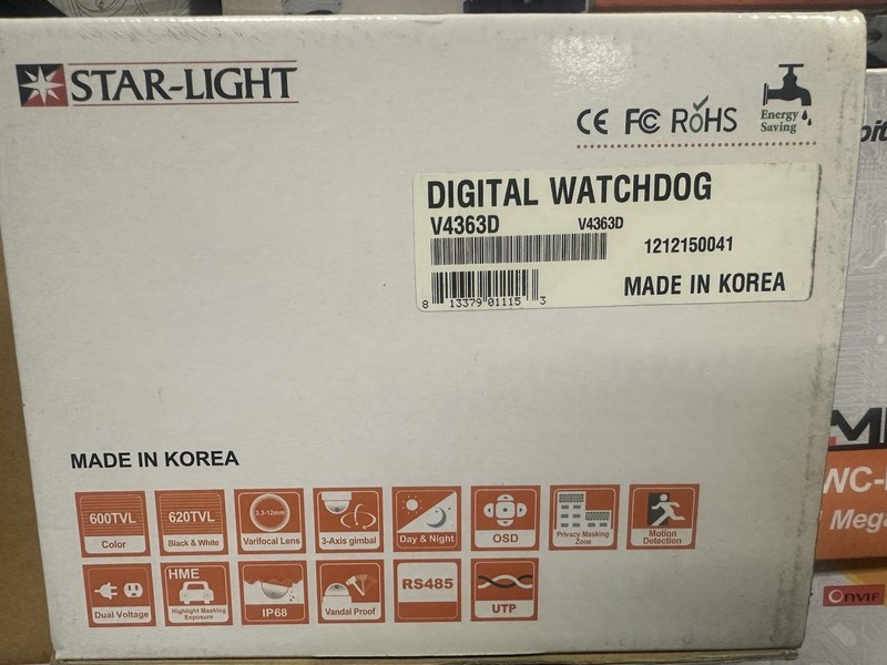 Digital Watchdog Snapit DWC-V4363D Vandal Proof Dome Camera gallery