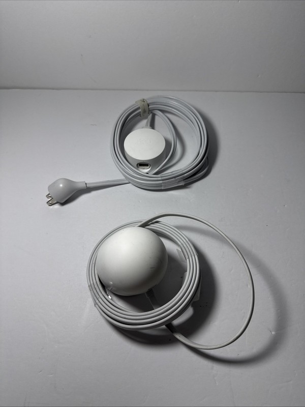 Set Of 2 Google Nest Cam Outdoor Security Camera Wired 1080P NC2100ES Tested gallery