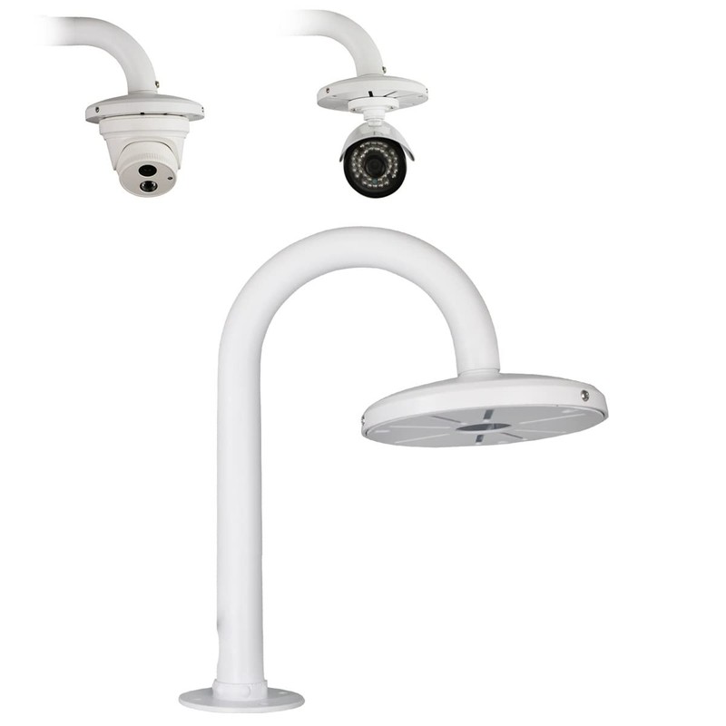 Universal Security Dome Camera Wall Mount Bracket CCTV IP U Type 11.8 Inch