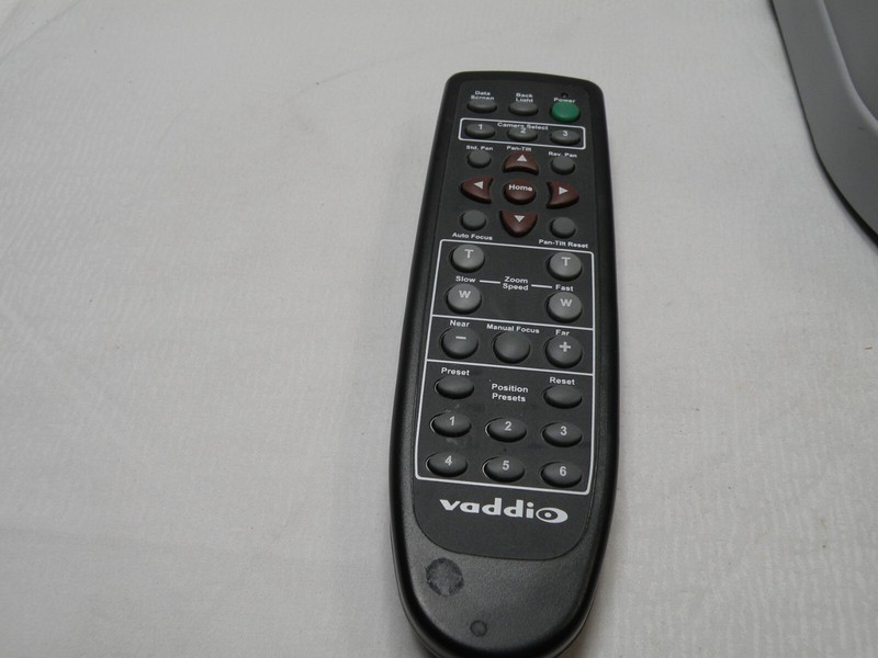 Vaddio ClearView HD-20 Surveillance Camera, 998-6950-000 w/P.S. & Remote Control gallery