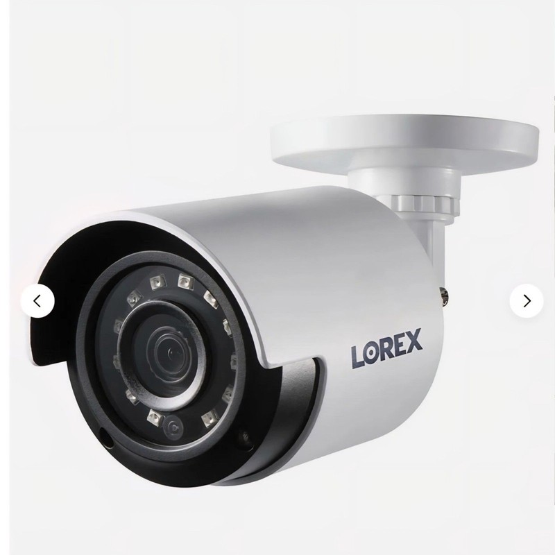 Lorex LAB243B 4MP Super High Definition Bullet Security Camera - White gallery