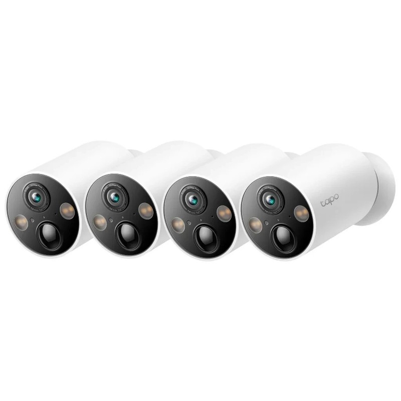 TP-Link Tapo TC85 2K Wire-free Smart Security Camera, 4-pack 2041100