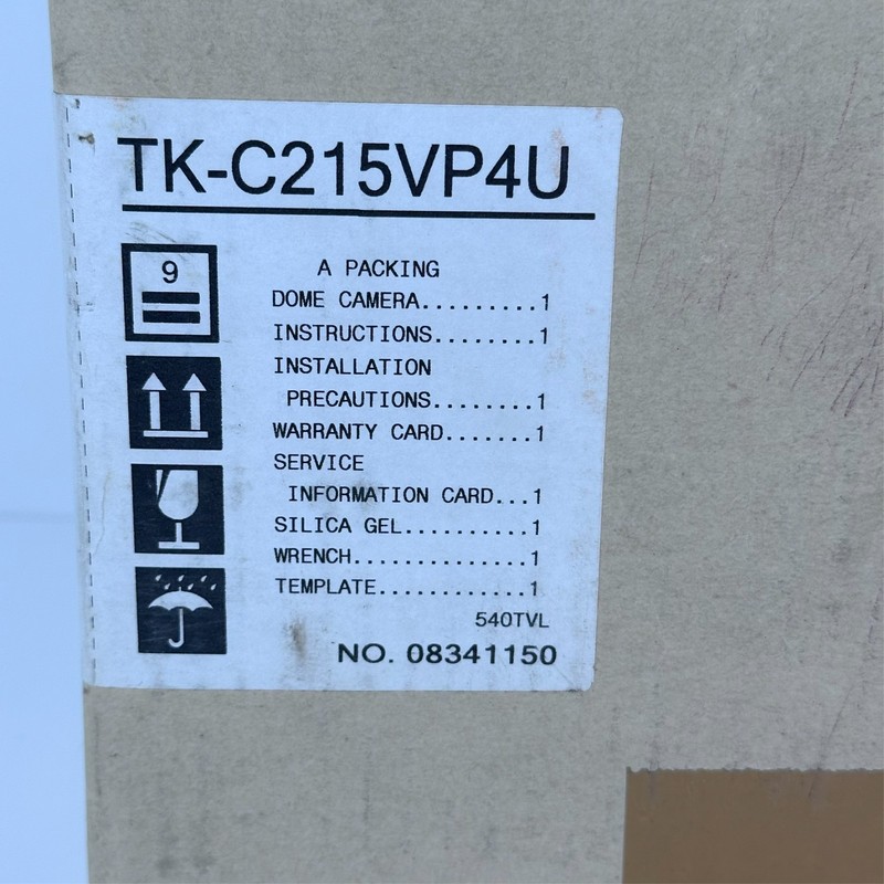 JVC TK C215VP4U Dome Security Camera 540TVL CCTV New gallery