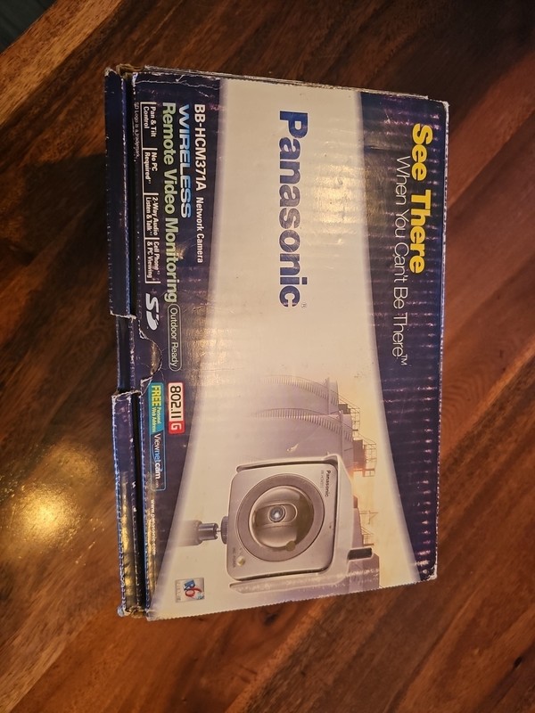Panasonic BB-HCM371 Ethernet Outdoor Surveillance Camera