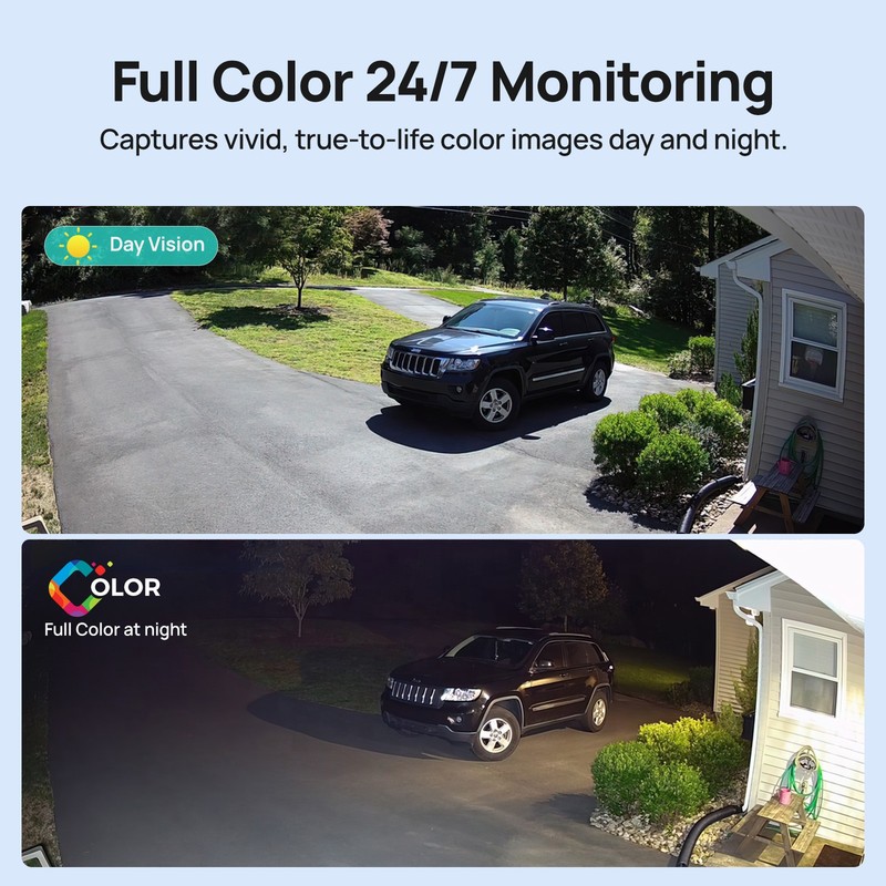VIKYLIN CCTV 7/24 Recording Full Color Microphone Network 5MP IP Camera Outdoor gallery
