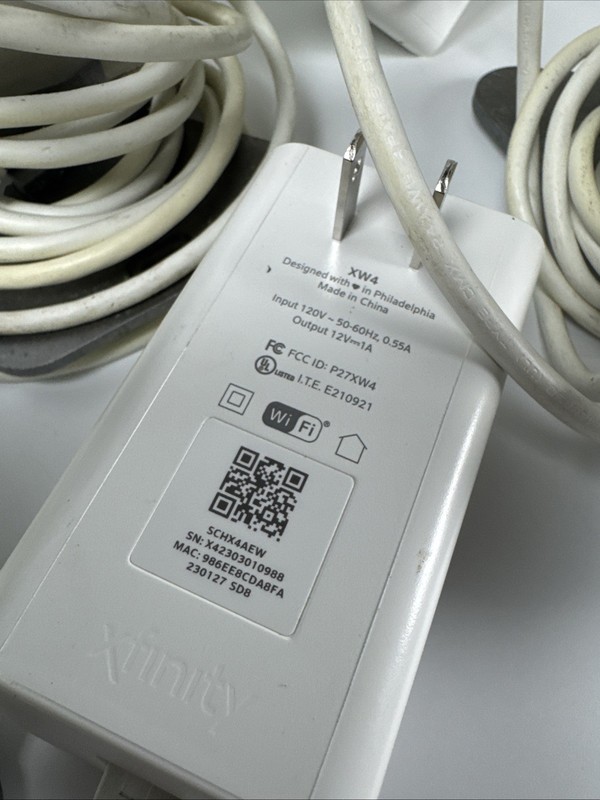 Set of 5 Xfinity SCHC2AEW IP55 Outdoor Security Camera Adapter AS IS Not Tested gallery