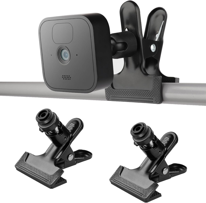 2 Pack Clip Clamp Mount for Blink Outdoor 4 (4Th Gen)/(3Rd Gen)/Xt/Xt2/Mini, Met gallery