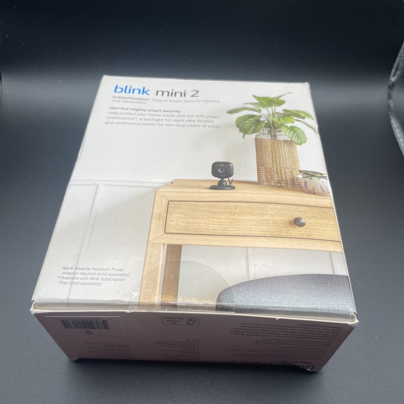 Blink Mini 2 1080p Wi-Fi Indoor Security Camera - Black, Pack of 2 - Newest Gen gallery