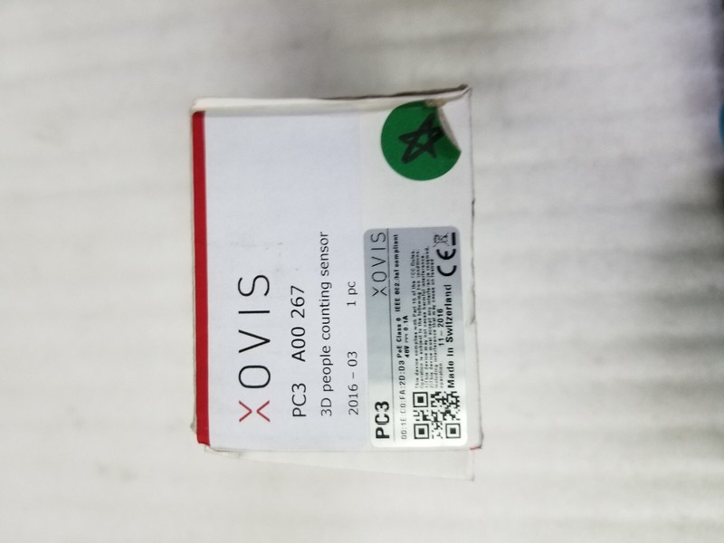 Xovis PC3 3D People Counting Sensor White A00 267 (NO CABLES) gallery