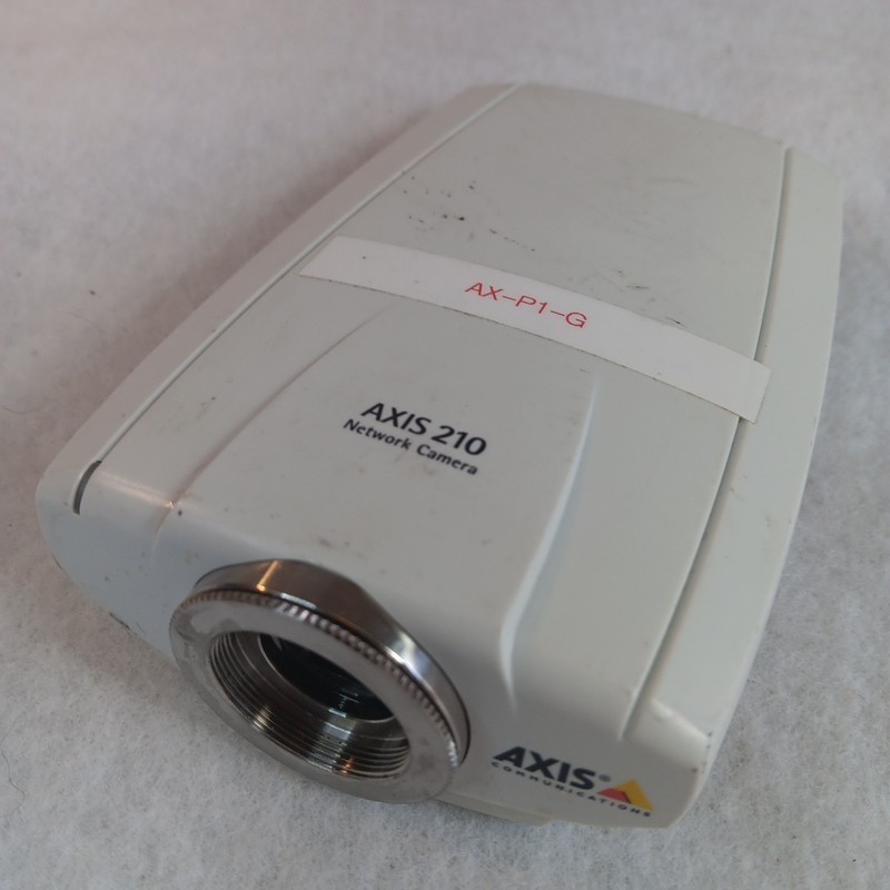 Axis 210 POE Network Camera No Lens WORKS GREAT No Power Cable